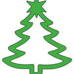 Christmas Tree Templates And Stencils (Free Printable Patterns Regarding Christmas Stencils Template Free