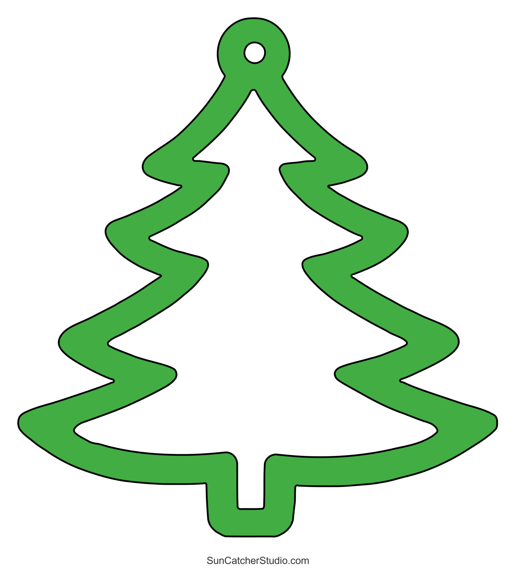 Christmas Tree Templates And Stencils (Free Printable Patterns throughout Christmas Tree Decorations Template