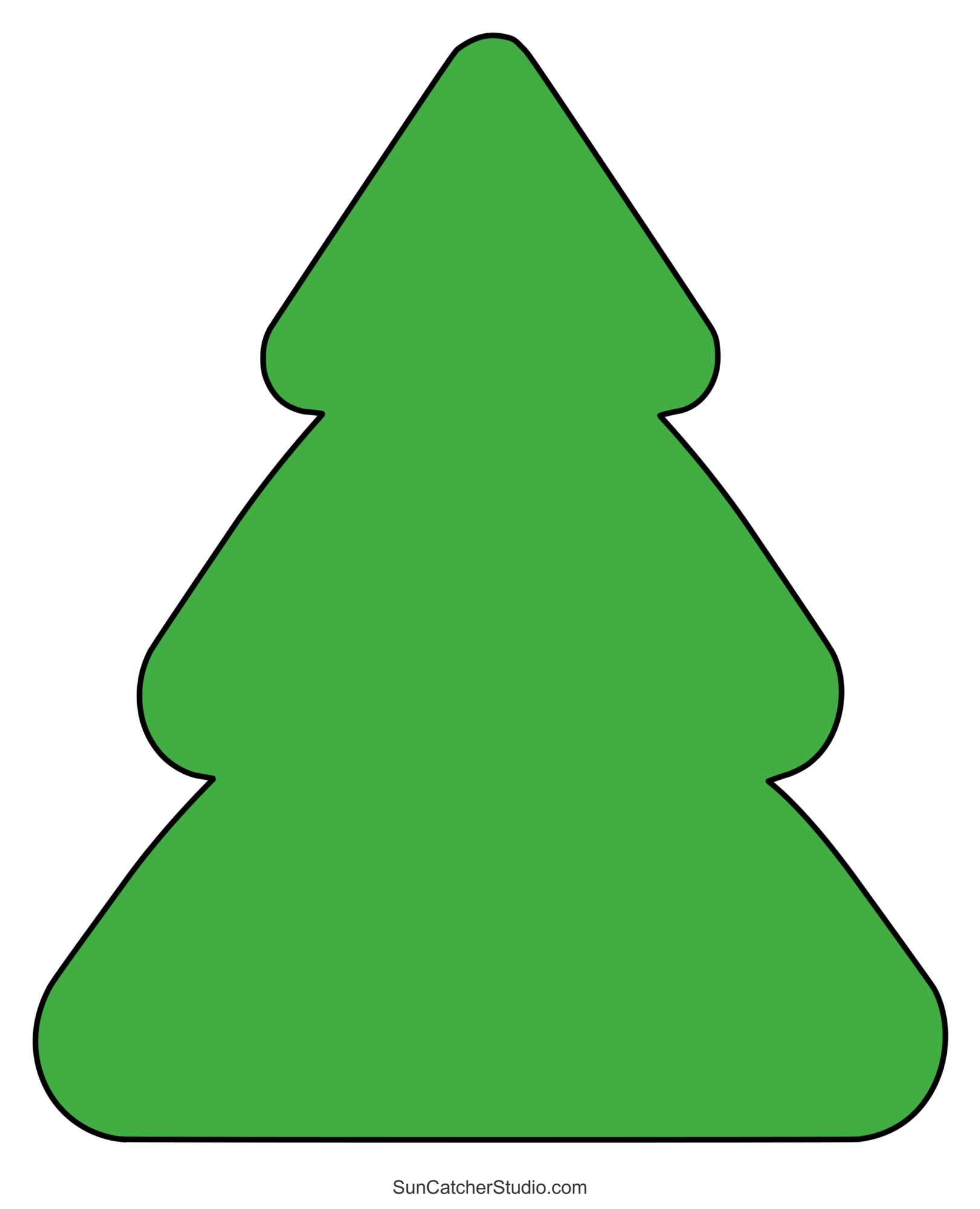Christmas Tree Templates And Stencils (Free Printable Patterns within Christmas Tree Blank Template