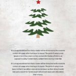 Christmas Tree Thank You Card Template In Adobe Photoshop Within Christmas Thank You Letter Template