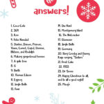 Christmas Trivia | Skip To My Lou Regarding Christmas Quiz Answer Sheet Template