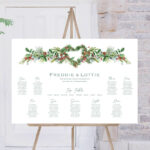 Christmas Wedding Table Planottie Design Within Christmas Table Plan Template