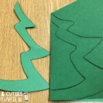 Crayons & Cuties In Kindergarten: Christmas Tree Stained Glass Craft Pertaining To Christmas Tissue Paper Stained Glass Template