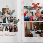 Create & Print Affordable Christmas Photo Books Inside Christmas Photo Book Template