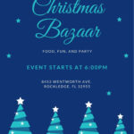 Custom Printable Christmas Program Templates | Canva In Christmas Program Card Template