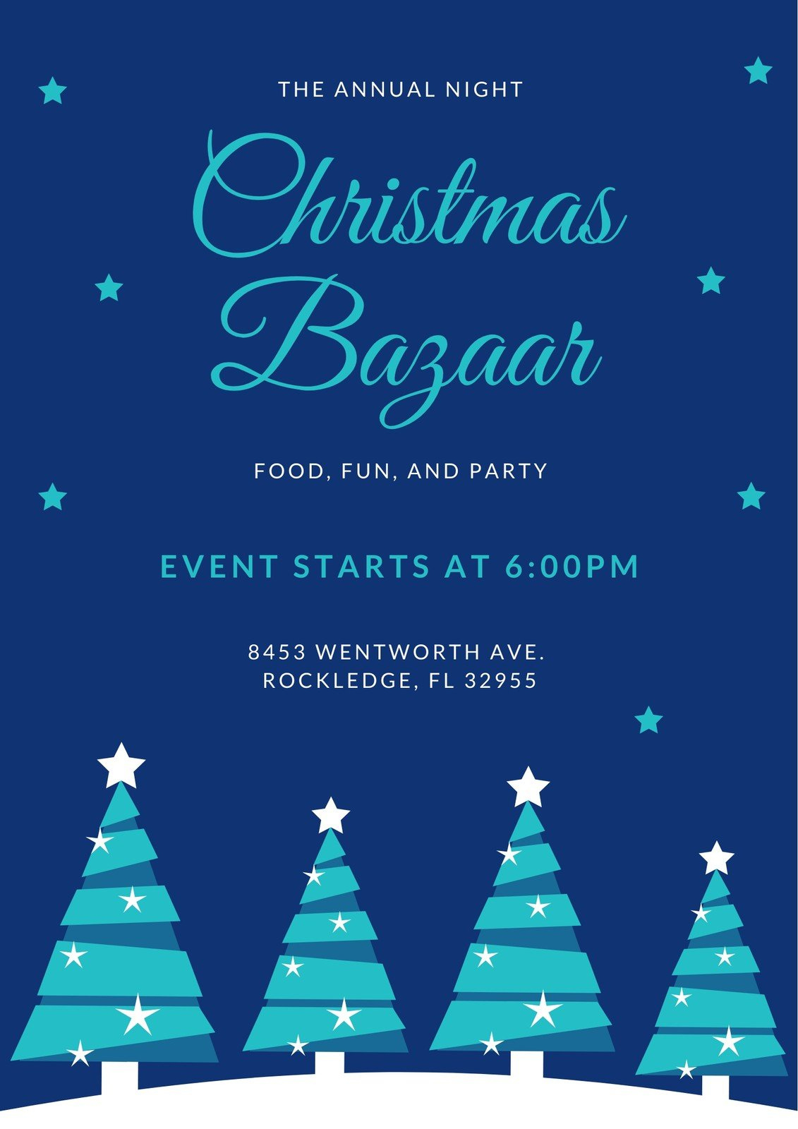 Custom Printable Christmas Program Templates | Canva in Christmas Program Card Template