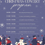 Custom Printable Christmas Program Templates | Canva With Christmas Program Template Free Download