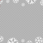 Customizable Png Christmas Frames For Photos, Videos, And Collages Within Christmas Picture Frame Template