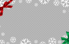 Customizable Png Christmas Frames For Photos, Videos, And Collages within Christmas Picture Frame Template