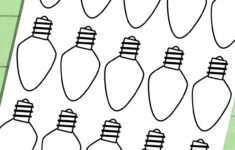 Cute Christmas Light Templates (Free Printable!) in Christmas Light Pattern Template