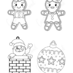 Cute Printable Christmas Ornaments   Cassie Smallwood For Christmas Ornament Template Free Printable