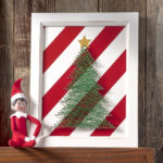 Deck The Walls With Diy Christmas String Art (Free Template With Regard To Christmas String Art Template Free