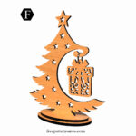 Diy Christmas Decor: Free Laser Cut Christmas Tree Patterns With Regard To Christmas Laser Engraving Template