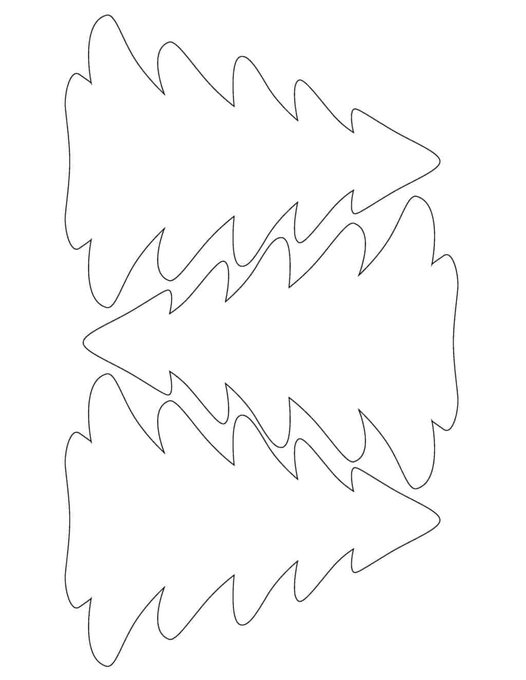 Diy Felt Christmas Trees With Christmas Tree Pattern - The Savvy with regard to Christmas Tree Felt Template