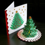 Diy Pop Up Christmas Tree Card Template Svg And Pdf Files For Intended For Christmas Pop Up Template