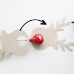 Diy Reindeer Lollipop Or Chocolate Holders   Aubree Originals Throughout Christmas Reindeer Lollipop Template