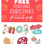 Download All Our 65 Fun Free Printable Christmas Photo Booth Props In Christmas Photo Booth Props Template