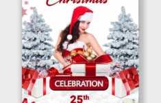 Download Free Christmas Flyer Psd Templates For Photoshop – Indiater pertaining to Christmas Party Poster Template Free Download
