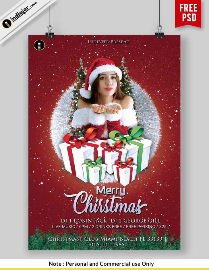Christmas Template Free Psd Christmas Template Free Psd