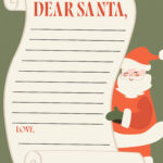 Download Our Cute Free Printable Christmas List Templates With Regard To Christmas List Scroll Template