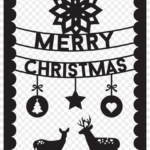 Download Your Free Template Here   Free Christmas Paper Cut Inside Christmas Papercut Template Free