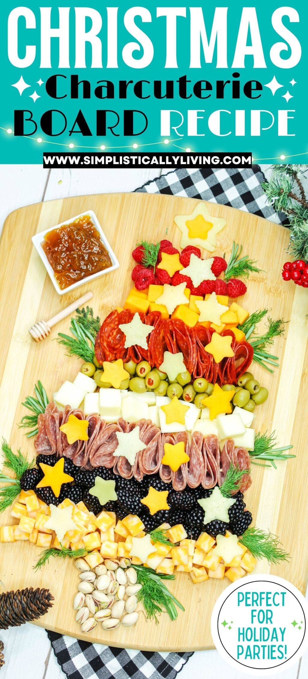 Easy Christmas Tree Charcuterie Board – Simplistically Living regarding Christmas Tree Charcuterie Board Template