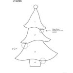 Easy Christmas Tree Stained Glass Pattern Pdf   Etsy Canada Within Christmas Stained Glass Template