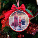 Easy Picture Frame Ornament Craft For Personalized Gifts | Fynes For Christmas Ornament Picture Frame Template