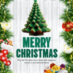 Edit Merry Christmas 2025 Greeting Template For Free | Coreldraw Within Christmas Letter 2025 Template