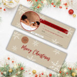 Editable Christmas Massage Gift Certificate Template (Instant Intended For Christmas Massage Gift Certificate Template