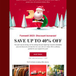 Elevate Your Holiday Emails With These Ready To Use Templates Intended For Christmas Themed Email Template