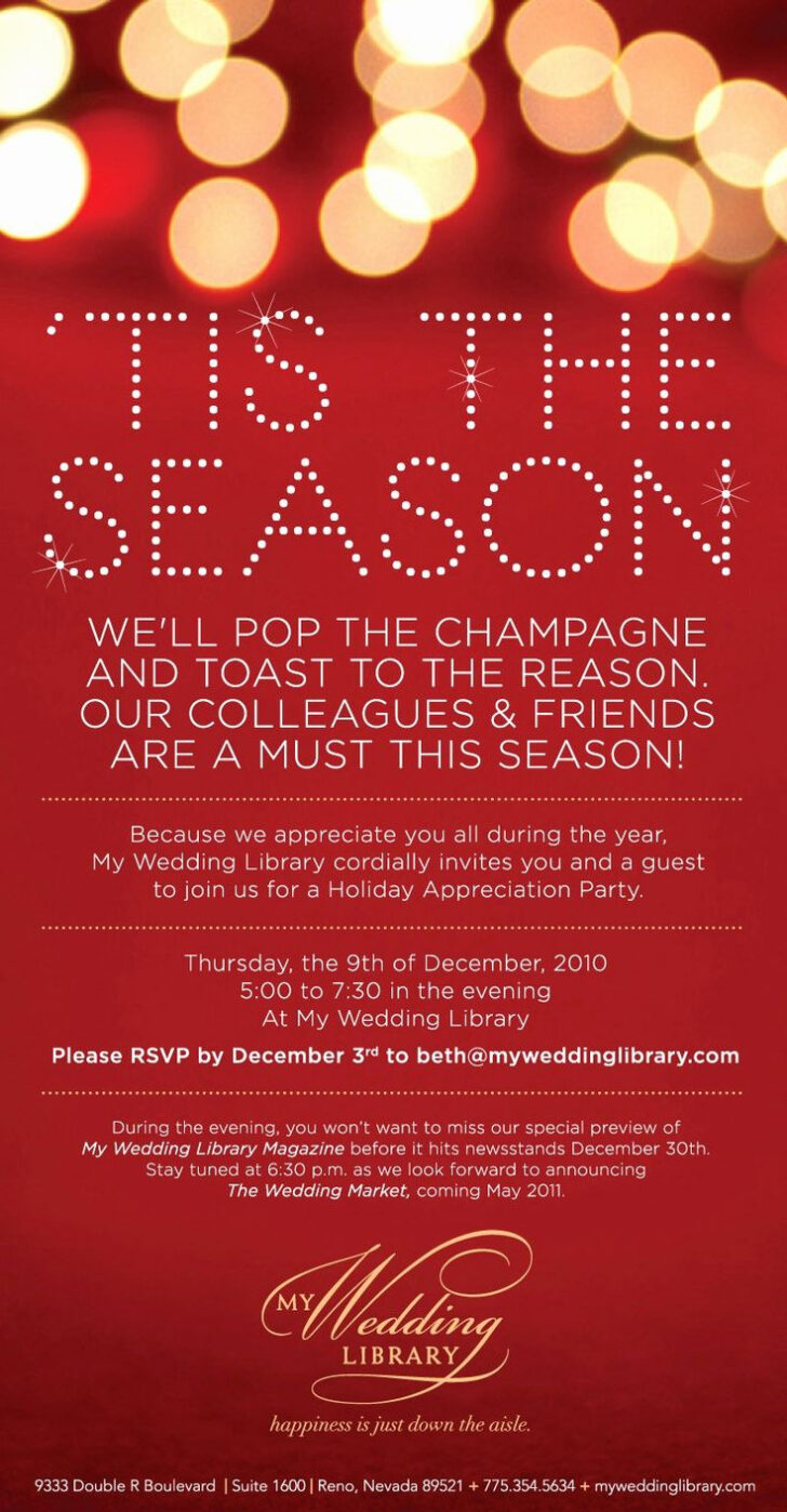 Christmas Party Email Invite Template Christmas Party Email Invite Template