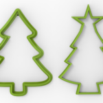🎄 Christmas Tree Cookie Cutter・ Stl File For ・Cults With Christmas Tree Cookie Cutter Template