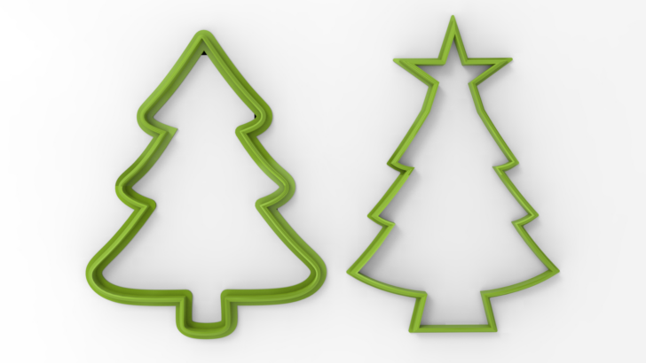 Christmas Tree Cookie Template Christmas Tree Cookie Template