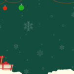 Festive Christmas Gifts Theme Power Point Background Template In Christmas Themed Slide Template