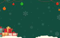 Festive Christmas Gifts Theme Power Point Background Template within Christmas Themed Slides Template