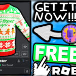 Free Accessory! How To Get Christmas Sweater! (Roblox Backstreet Boys Event) Regarding Christmas Sweater Roblox Template