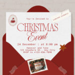 Free And Customizable Christmas Templates Regarding Christmas Program Card Template