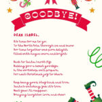 Free And Customizable Elf Templates Throughout Christmas Letter Template From Elf On The Shelf