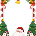 Free And Customizable Holiday Background Templates | Canva Regarding Christmas Template Background Portrait