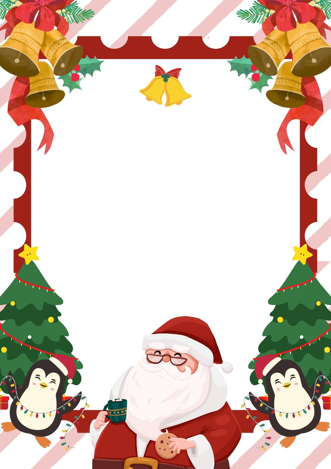 Free And Customizable Holiday Background Templates | Canva regarding Christmas Template Background Portrait