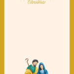Free And Customizable Nativity Templates With Christmas Letter Template Religious