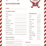 Free And Customizable Secret Santa Templates Intended For Christmas List Template For Secret Santa