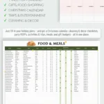 Free Christmas Holiday Budget Spreadsheet Template In Google With Christmas Spreadsheet Template Free