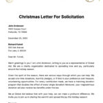 Free Christmas Letter For Solicitation Template To Edit Online Inside Christmas Party Solicitation Letter Template