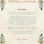 Free Christmas Letterhead Template For Google Docs Throughout Christmas Letterhead Template