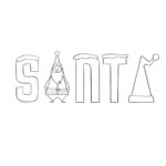 Free Christmas Name Drawing Template To Edit Online Pertaining To Christmas Name Drawing Template