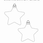 Free Christmas Ornament Template Printables & Outlines   Crazy Laura For Christmas Star Ornament Template