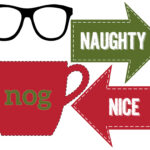 Free Christmas Photo Booth Props Printable   Paper Trail Design With Christmas Photo Booth Props Template Free