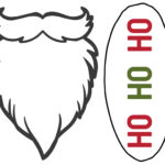 Free Christmas Photo Booth Props Printable   Paper Trail Design With Regard To Christmas Photo Booth Props Template